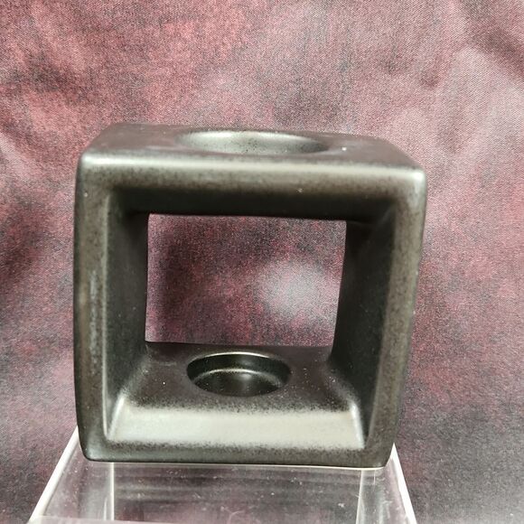 🩵NIB Partylite Black Ceramic Square Fragrance Stick Holder - Picture 3 of 7
